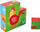 Puzzle druri Hape Farm Animal Block, 9 copa, 24m+, shumëngjyrëshe
