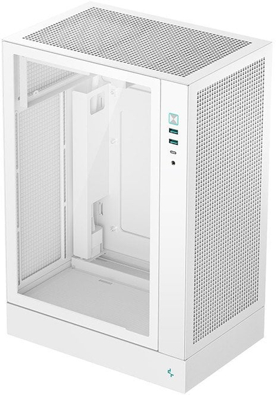 Kuti PC Deepcool Mini CH170 Plus, mATX Mini ITX, e bardhë