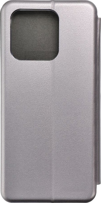 Këllëf telefoni Elegance Book për Xiaomi Redmi 10C, tip libër, me magnet, gri