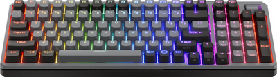 Tastierë gaming Cooler Master MK770, mekanike, RGB, e zezë gri