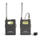 Mikrofon lavalier pa tel Saramonic UwMIC9, sistem UHF me 96 kanale, për DSLR dhe kamera, i zi