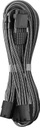 Kabllo zgjatuese CableMod Pro ModMesh 12VHPWR PCIe, 16 pin në 3x 8 pin, 45cm, karbon