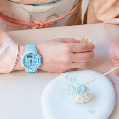 Orë dore Casio Baby - G Step Tracker BGS 100SC-4A