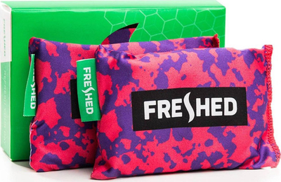 Qese freskuese FRESHED Pink Camo, për këpucë, kundra erërave, rozë