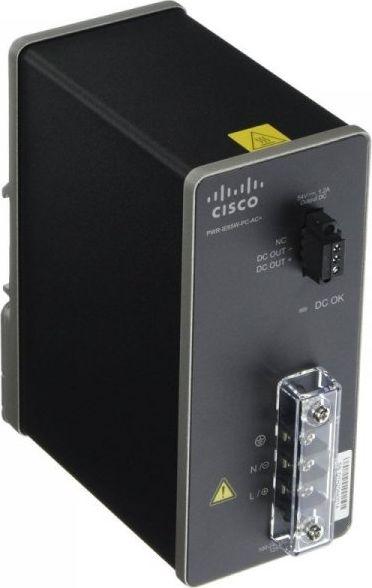 Adapter PoE Cisco PWR-IE65W-PC-AC, 65W, AC në DC, i zi
