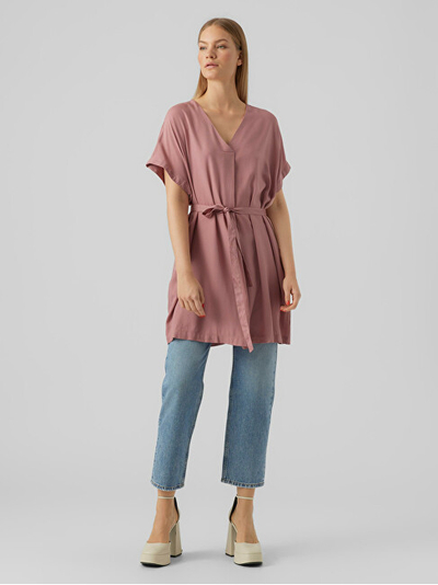 Bluzë VERO MODA VMBEAUTY, rozë