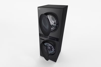 Lavatriçe tharëse LG WashTower WT1210BBF, 12kg 10kg, AI DD, klasa A, e bardhë
