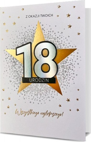 Kartolinë ditëlindjeje Pan Dragon Birthday Card 50, me zarf, për moshën 50 vjeç