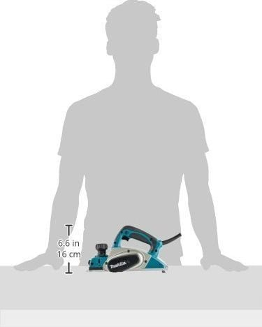 Rrafshus elektrik Makita KP0800, 620W, 82mm, blu