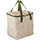 Çantë termike Excellent Houseware Leaves, 15L, 30x20x29 cm, ngjyrë krem