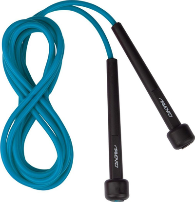 Litar kërcimi Avento Slim Grip Basic, 2.8 m, plastik, i kaltër