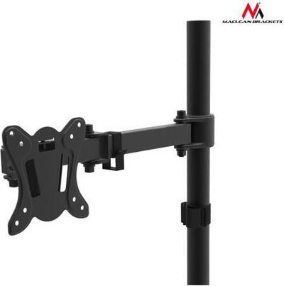 Mbajtëse biurore për monitor Maclean MC-690, 13"-27", VESA, e zezë