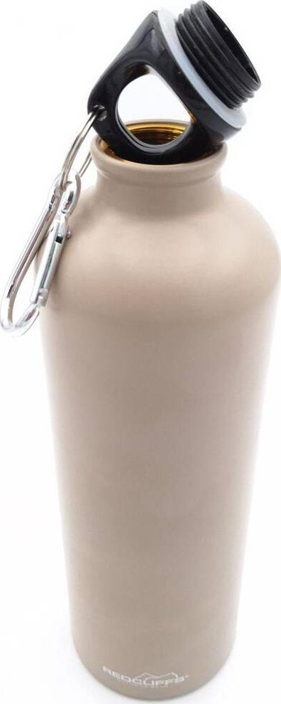 Shishe uji sportive Redcliffs Sand, 700 ml, alumin, bezhë
