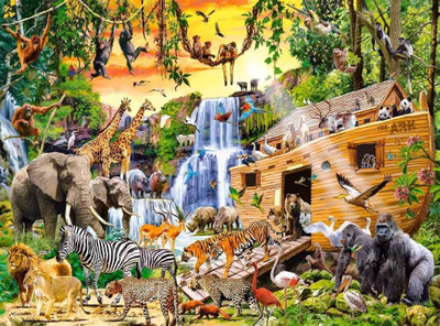 Puzzle Castorland The Ark, 3000 copa, shumëngjyrësh