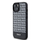 Kapak telefoni DKNY DKHMP15SPSOSPK për iPhone 15 14 13 6.1", hardcase lëkurë, MagSafe, i zi