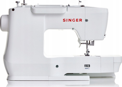 Makina Singer SE9155 për qepje edhe qëndisje, me ekran me prekje 7", e bardhë