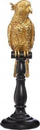Dекоративна фигура Atmosphera Златен папагал, 33cm, полирезин, златна и црна