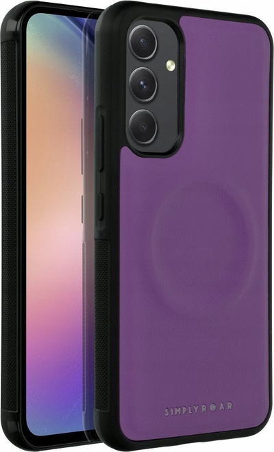 Mbulesë telefoni Roar Mag Morning për Samsung Galaxy A54, lëkurë eco, MagSafe, lejla