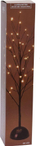 Dekor pemë me drita LED Twig Cherry Blossom, 60 cm, 48 LED, e zezë