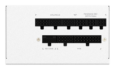 Furnizim energjie Gigabyte UD850GM PG5 V2 ICE, 850W, 80 Plus Gold, modular, i bardhë