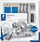 Set lapsash Staedtler Gemischtes Zeichen, 12 copë