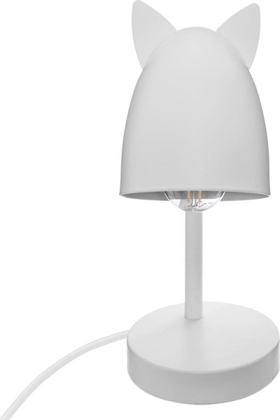 Lampë tavoline Atmosphera 158756B, 31cm, sokëll E14, e bardhë