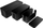 Organizer kabllosh LogiLink Cable Box KAB0077, set 3 copë, i zi