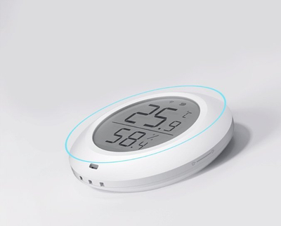 Senzor temperature dhe lagështie Ezviz T51c, wireless, për sistemin A3, i bardhë