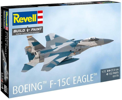 Model aeroplani Revell Boeing F-15C Eagle, 1:72, 200 pjesë