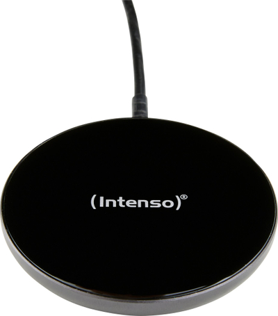Karikues wireless magnetik Intenso MB1, me adapter rryme, i zi