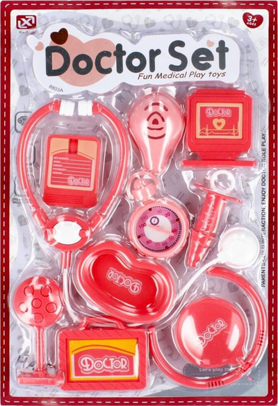 Set doktoreske për kalamaj MEGA CREATIVE 498946, lodër mësuese, me gjithe aksesorët