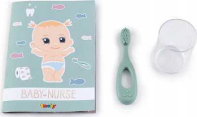 Set banjo lodër për kukulla Smoby Baby Nurse 220380, WC dhe lavaman, me gjëra shoqëruese, shumëngjyrësh