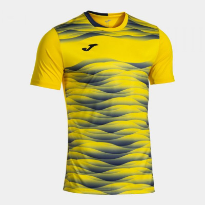 Фудбалски дрес Joma Tiger VII Kids, полиестер, жолто сина