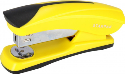 Kapsesuese letre STARPAK 519784, 20 fletë, kapëse 24/6 dhe 26/6, e verdhë