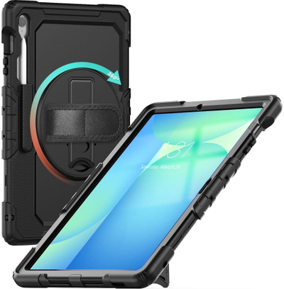Mbështjellës tableti Tech-Protect Solid, Galaxy Tab S10 FE+ 13.1 X620 X626B, i zi
