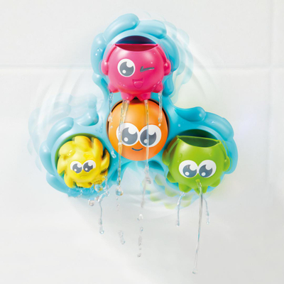 Lodër banjo Tomy Spin and Splash Octopus, për fëmijë 12m+