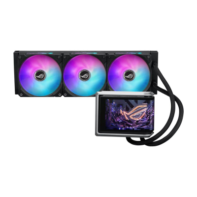 Ftohës uji CPU Asus ROG Ryuo IV 360 ARGB, 360mm, ARGB, i zi