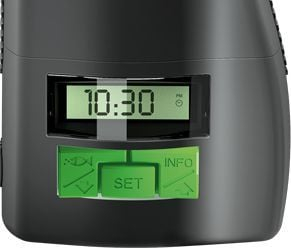 Ushqyes automatik për akuarium Tetra MyFeeder, ekran digjital, programim vaktesh, i zi