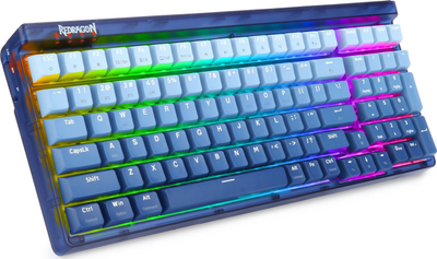 Tastierë mekanike Redragon K656 Garen, wireless, RGB, e purpurt