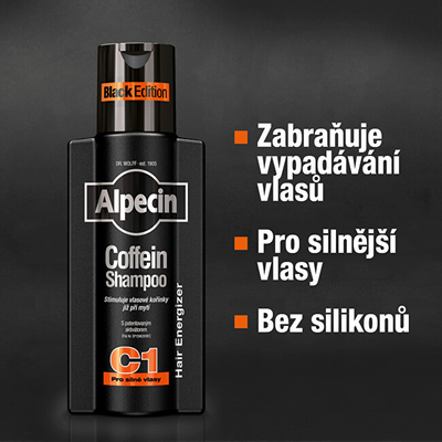 Shampo për flokë Alpecin Caffeine C1, 375 ml