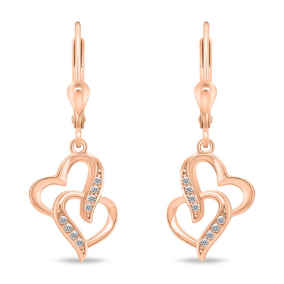 Vathë Brilio Silver Hearts EA467R