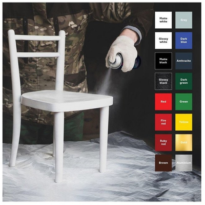 Bojë sprej Pentacolor Penta Anthracite, matte, 400ml, antracit