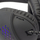 Headset gaming White Shark OX, draivëra 50mm, RGB, i zi