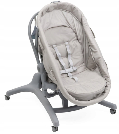 Djep multifunksional Chicco Baby Hug Pro 5in1, me dyshek dhe çarçaf, bezhë Latte