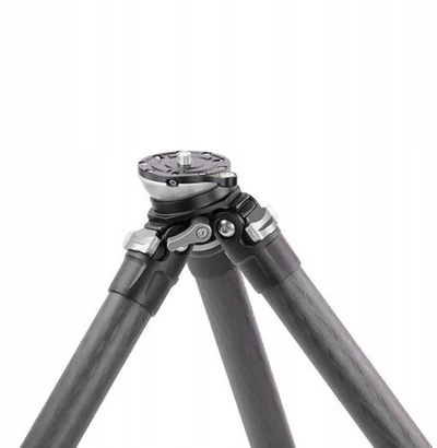 Tripod për udhëtime Leofoto LS-324CEX Pro, me bazë niveli të futme, mban gjer në 15 kg, ngjyrë e zezë
