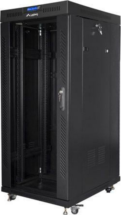 Dollap për pajisje Lanberg Rack 19 "27U (FF01-8027-12BL)