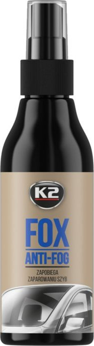 Preparat kundër mjegullës K2 Fox Anti-Fog, 150ml, për xhama makinash