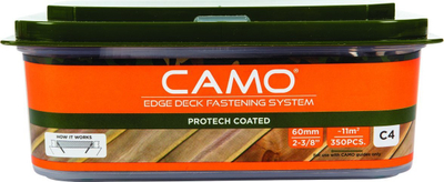 Vida druri CAMO Protech 4.2 x 60mm, 350 copë, jeshile