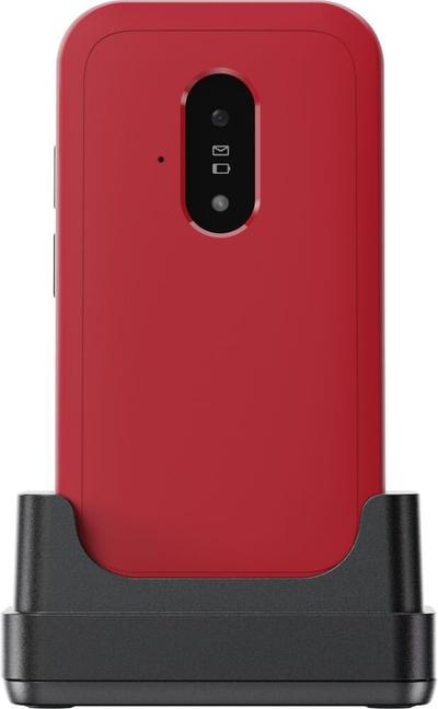 Telefoni Doro Leva E22, 2.8", 127.8g, i kuq e bardhë