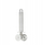 Prerëse brumi Maestro Double Round, çelik inox, 19cm, argjendtë